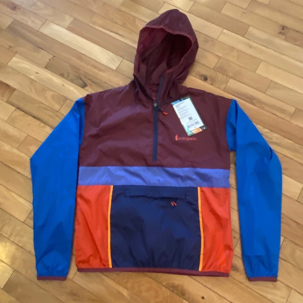 NWT‎ Cotopaxi Teca Windbreaker Women's XXS Colorblock UltraLight Packable